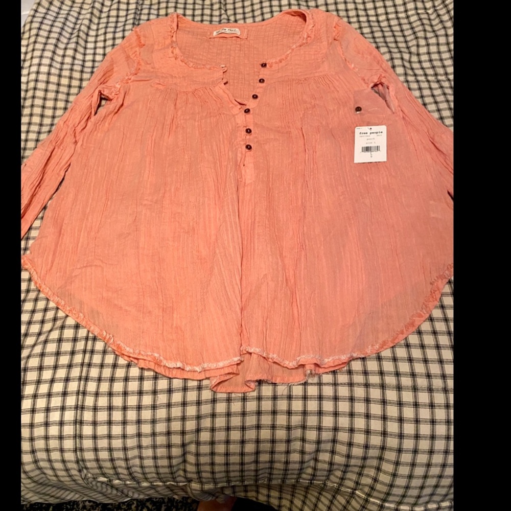 NWT Free People Sand Dune Henley